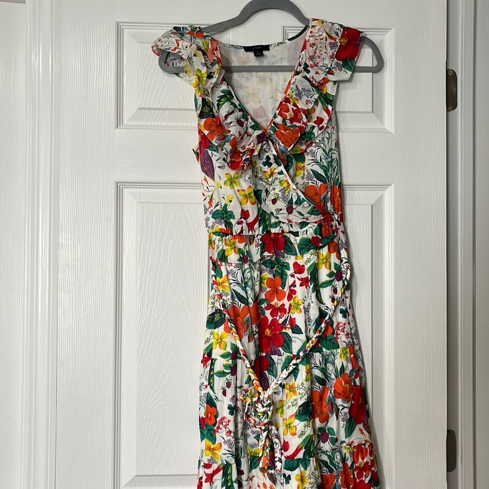 J. Crew summer floral maxi